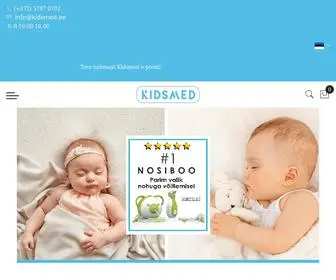 Kidsmed.ee(Nosiboo ninaaspiraator ja ninapump beebile) Screenshot