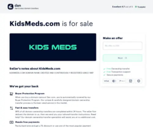 Kidsmeds.com(Treatment for Psoriasis) Screenshot