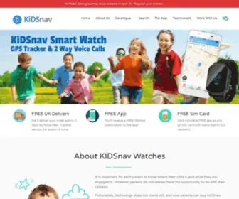 Kidsnav.com(Kids GPS Watch) Screenshot