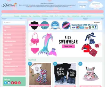 Kidsnowapparel.com(Create an Ecommerce Website and Sell Online) Screenshot