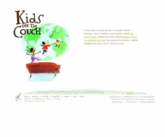 Kidsoffthecouch.com(Kids Off The Couch offers a free kids activity newsletter) Screenshot