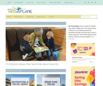 Kidsonaplane.com(Practical Tips for Traveling with Babies) Screenshot