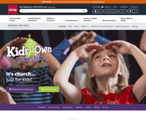 Kidsownworship.com(Kidsownworship) Screenshot