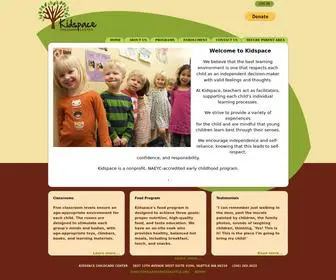 Kidspaceseattle.org(Kidspace Childcare Center) Screenshot