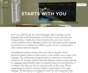 Kidspanish.org(KidSpanish) Screenshot