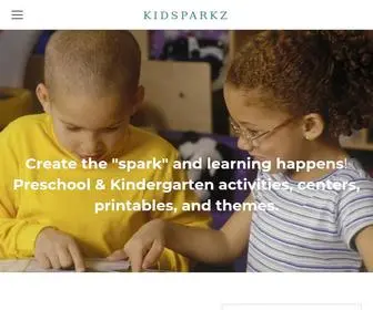 Kidsparkz.com(Free printables) Screenshot