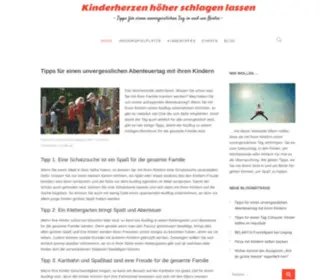 Kidsplanet-Berlin.de(Was Kinderherzen höher schlagen lässt) Screenshot