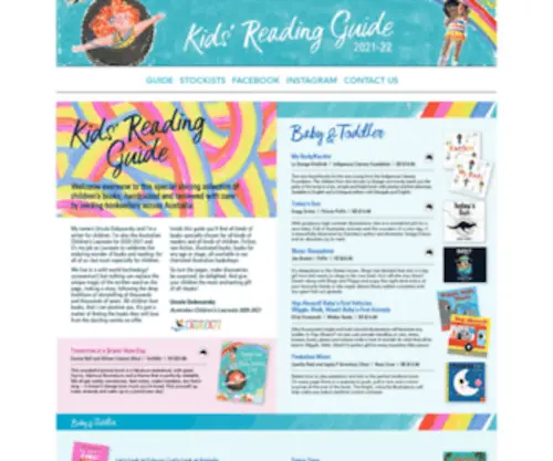 Kidsreadingguide.com.au(Australia's leading children's book catalogue) Screenshot