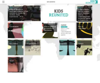 Kidsreunited.org(The Nxt Movement) Screenshot