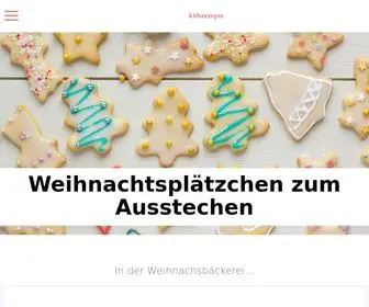 Kidsrezepte.de(Rezepte für Kinder und die ganze Familie) Screenshot