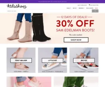 Kidsshoes.com(Designer Kids' Shoes) Screenshot