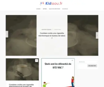 Kidssou.fr(Boutique coup de coeur dédiée à l'univers enfant) Screenshot