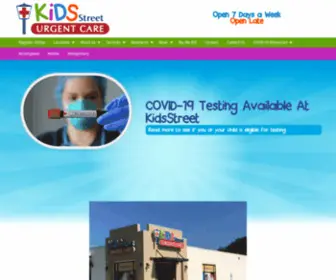 Kidsstreeturgentcare.com(Op KidsStreet Urgent Care) Screenshot