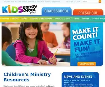 Kidssundayschool.com(Children's Ministry Resources) Screenshot