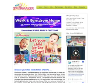 Kidstarmaker.com(Kid StarMaker) Screenshot