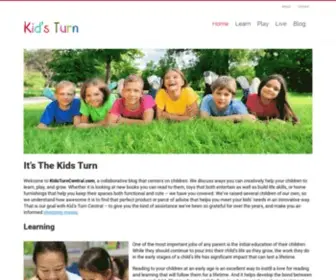 Kidsturncentral.com(Kid's Turn Central) Screenshot