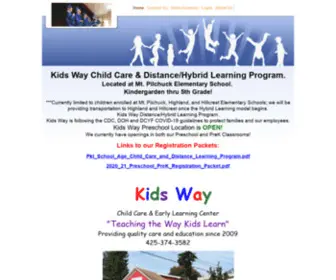 Kidsway.org(Kidsway) Screenshot