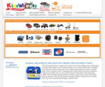 Kidswheels.com(Ride On Toys Parts Accessories) Screenshot