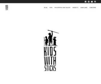 Kidswithsticks.com(Game Development Group) Screenshot