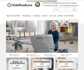 Kidswoodlove.de(Exklusive Kinderm) Screenshot