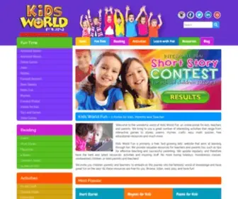 Kidsworldfun.com(Kids World Fun) Screenshot