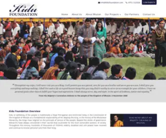 Kidufoundation.org(Kidu Foundation) Screenshot