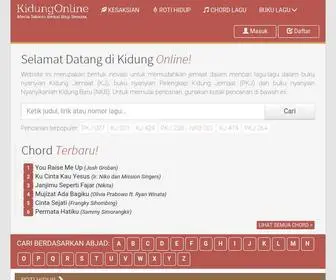 Kidungonline.com(Halaman Utama) Screenshot