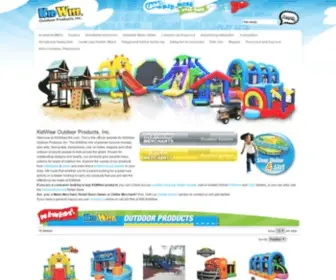 Kidwiseusa.com(Kids Outdoor Playsets) Screenshot