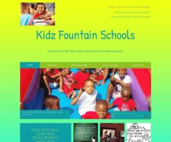 KidzFountain.com(Childcare) Screenshot