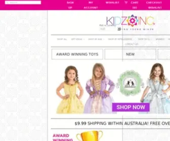 Kidzinc.com.au(Educational Toys) Screenshot