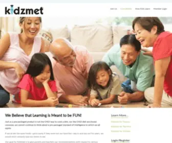 Kidzmet.com(Core Beliefs) Screenshot