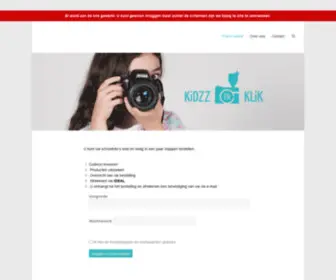 Kidzzenklik.nl(Kidzz en Klik) Screenshot