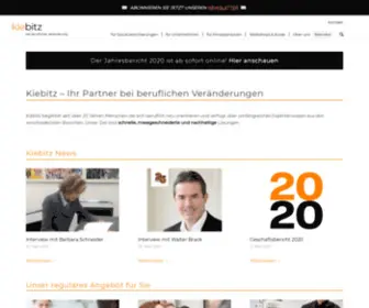 Kiebitz.ch(Ihr Partner bei beruflichen Veränderungen) Screenshot