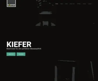 Kiefer-Mietmoebel.com(Kiefer Mietmöbel GmbH) Screenshot