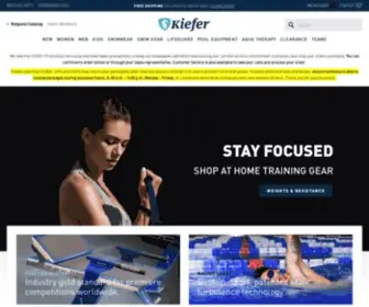 Kiefer.com(Kiefer® Aquatics) Screenshot