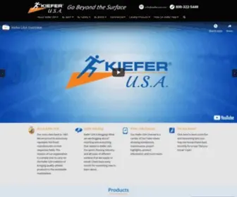 Kieferusa.com(Kiefer USA) Screenshot