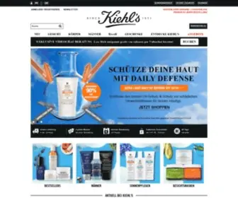 Kiehls.ch(Kiehl's Schweiz) Screenshot