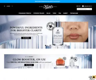 Kiehls.co.id(Kiehl's SincePerawatan Kulit Alami untuk Wajah) Screenshot