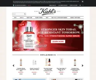 Kiehls.com.sg(Kiehl's Singapore) Screenshot