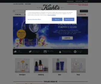 Kiehls.no(Kiehl's SinceNatural Skin Care) Screenshot