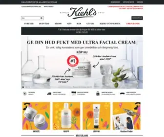 Kiehls.se(Kiehl's SinceNatural Skin Care) Screenshot