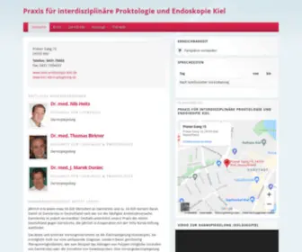 Kiel-Darmspiegelung.de(Darmspiegelung Kiel) Screenshot