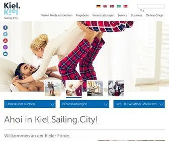 Kiel-Sailing-City.de(Kiel, Kieler F) Screenshot