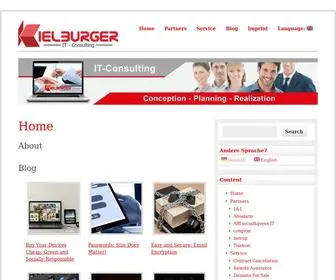 Kielburger.de(Kielburger IT) Screenshot