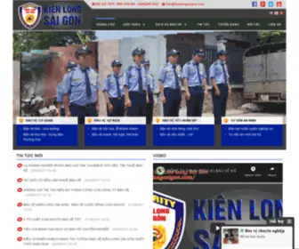 Kienlongsaigon.vn(Kiên Long Sài Gòn Security Hotline) Screenshot