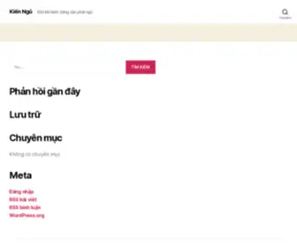 Kienngu.com(Kiến Ngủ) Screenshot