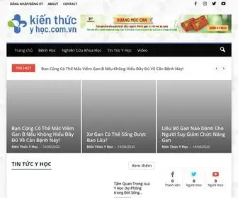 Kienthucyhoc.com.vn(Kiến thức Y học) Screenshot