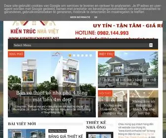 Kientrucnhaviet.net(Kiến Trúc Nhà Việt với nhiều mẫu thiết kế nhà ống đẹp nhất) Screenshot