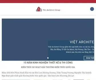 Kientrucsuvietnam.vn(Việt Architect Group) Screenshot