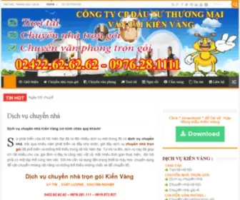 Kienvang.vn(Dịch Vụ Chuyển Nhà Trọn Gói Giá Rẻ) Screenshot